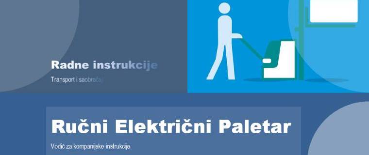 Sigurnosna uputa - Rucni elektricni paletar